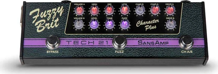 Tech 21 SansAmp Character Plus Series Fuzzy Brit