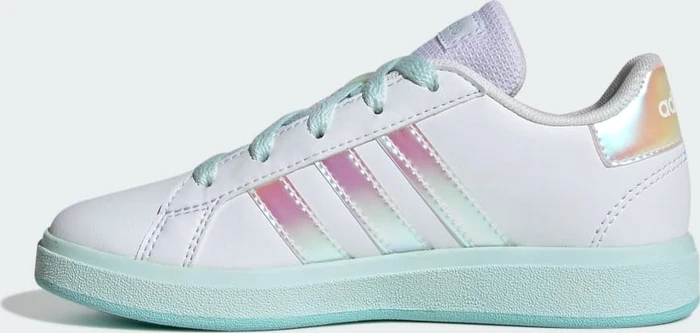 adidas Grand Court Lifestyle Lace Tennis cloud white/flash aqua/halo mint (Junior)