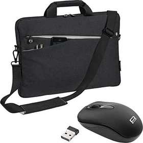 Pedea Fashion 17.3" Notebooktasche + Maus schwarz