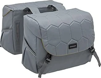 New Looxs Qulited Mondi Joy Double Gepäcktasche quilted grey