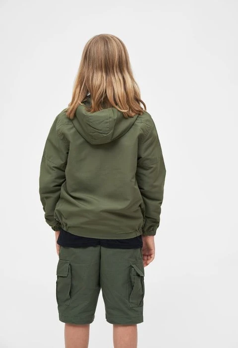 Brandit Windbreaker Summer Frontzip Jacke olive (Junior)
