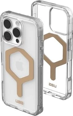 UAG Plyo Case with MagSafe für Apple iPhone 16 Pro ice/gold