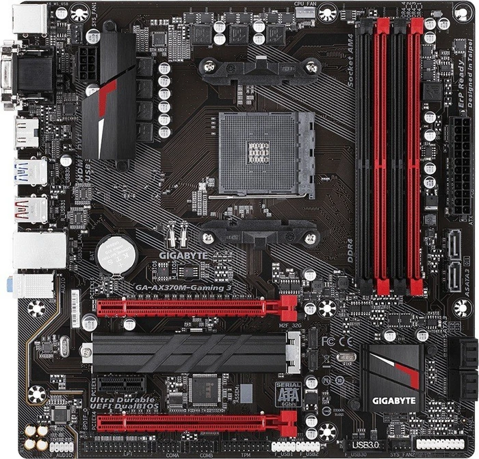 GIGABYTE GA-AX370M-Gaming 3 (AMD AM4)