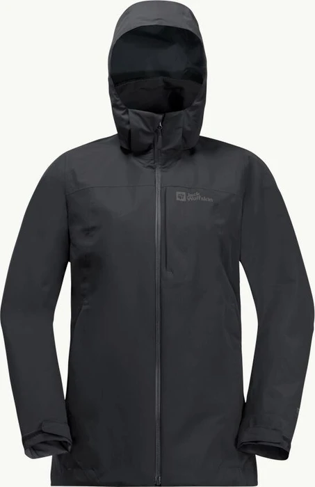 Jack Wolfskin Fernblick 2l Funktionsjacke schwarz (Damen)