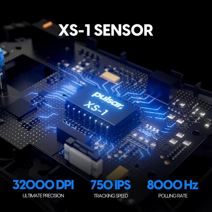 Pulsar Gaming Gears X2H v3 eS Mini Wireless schwarz, USB
