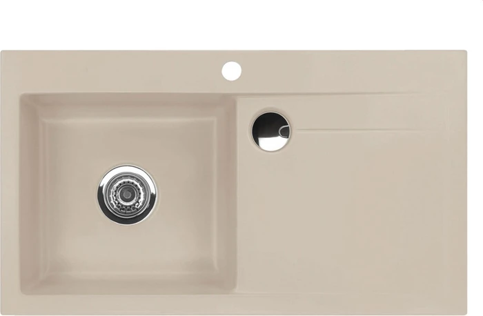 systemceram Stema 90 Einbau Becken links fango