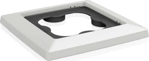 Lechuza Rolluntersetzer Blumentopfuntersetzer 32x32cm weiß