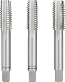 Ruko BSW DIN 352 HSS Hand-Gewindebohrer, 9/16"x30x80mm, 3 Stück