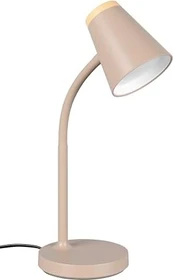 Trio Pongo LED-Tischleuchte warm beige