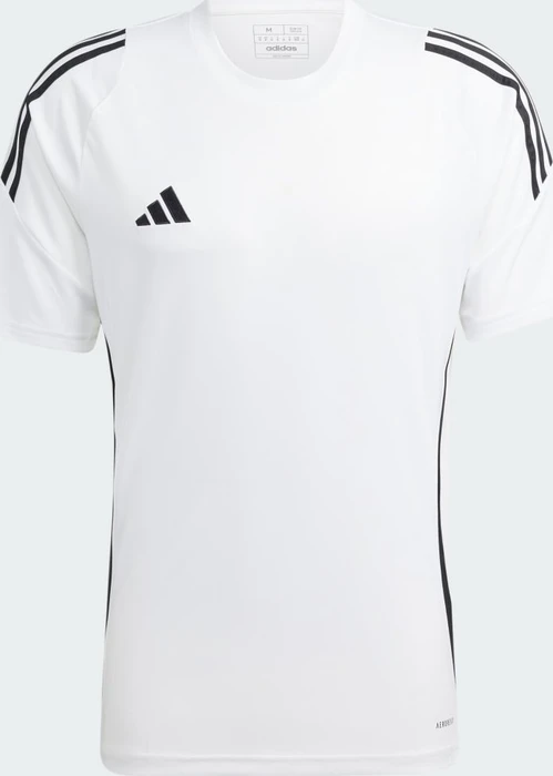 adidas Tiro 24 Trikot kurzarm weiß/schwarz (Herren)