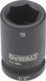 DeWalt DT7537 Außensechskant Steckschlüssel 1/2", 19x38mm
