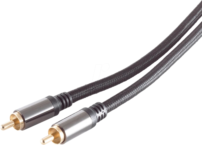 shiverpeaks RCA-Audio-/Videokabel, Cinch Stecker auf Cinch Stecker, 1.5m