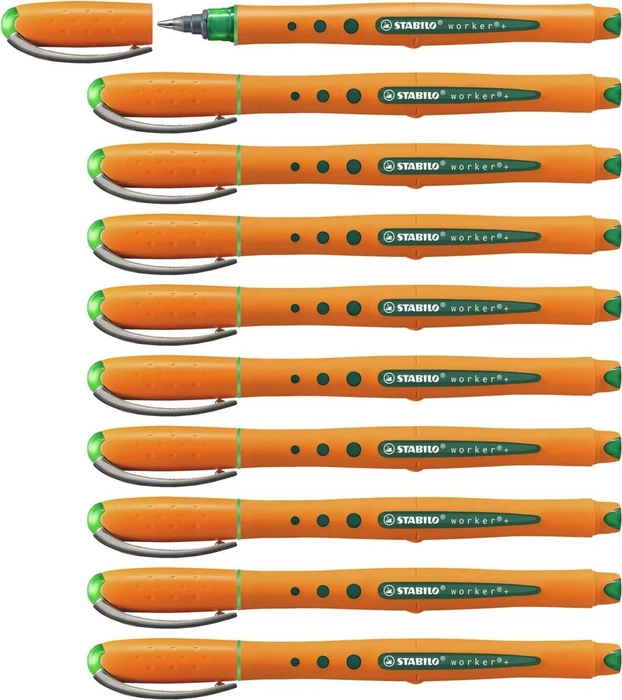 grün/orange, 10er-Pack