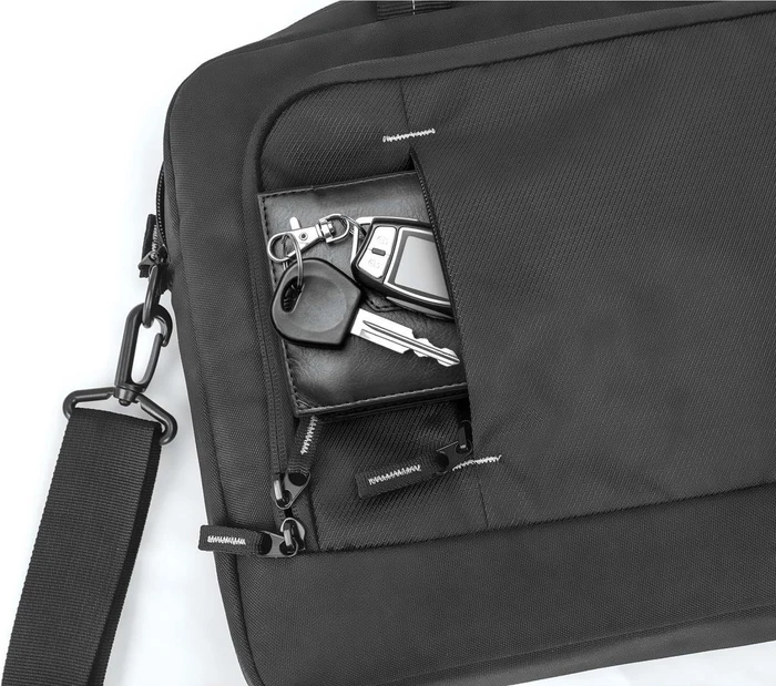Manhattan Helsinki 14.1" Laptoptasche, schwarz