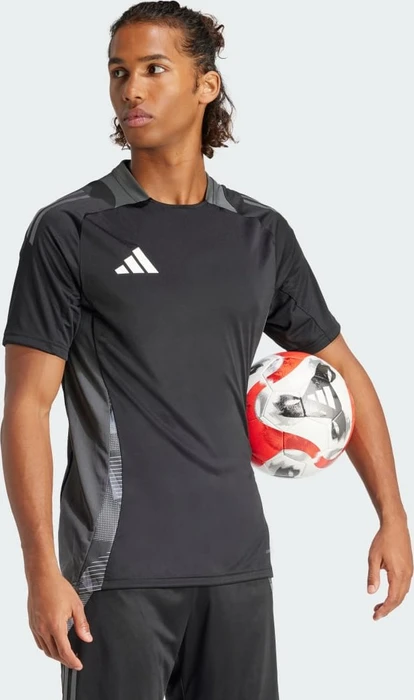 adidas Tiro 24 Competition Trainings Trikot kurzarm black/team dark grey (Herren)