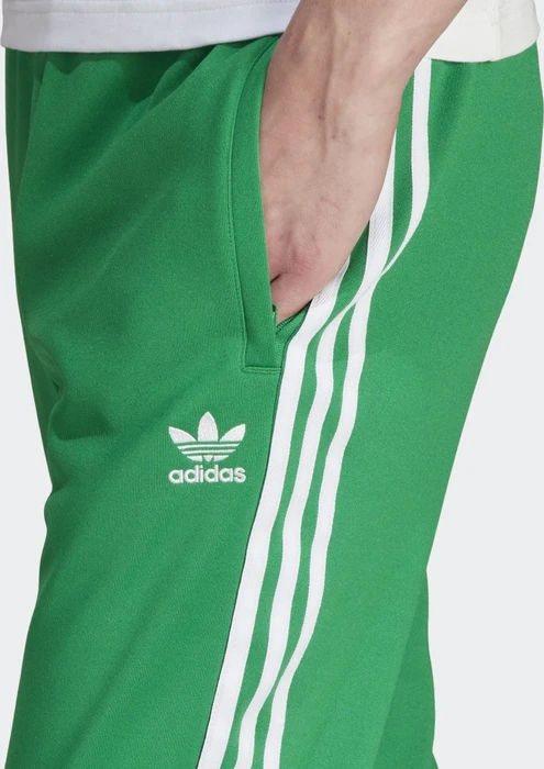 adidas Adicolor Classics SST Trainingshose lang grün/weiß (Herren)