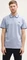Tom Tailor Piqué mit Stretch Poloshirt kurzarm dove blue white two tone pique (Herren) Vorschaubild