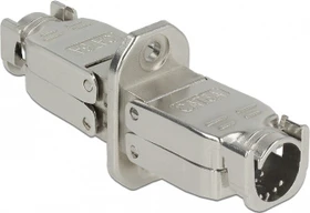 DeLOCK Verbinder für Netzwerkkabel, Cat6a STP Modularstecker, zum Einbau