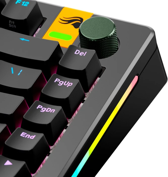 Glorious Gaming Rotary Knob für GMMK 3 PRO Tastatur und GMMK Numpads, Aluminium, Sage Green, grün, 1 Taste
