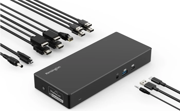 Kensington SD4781P USB-C & USB-A Dual 4K Docking Station, USB-C 3.1 [Buchse]