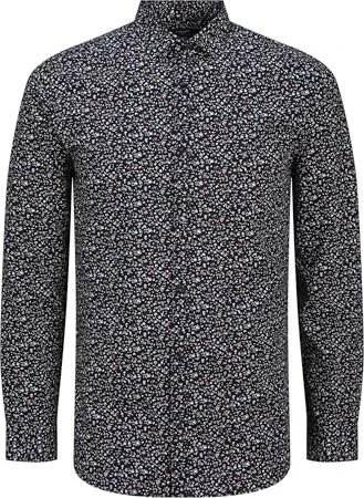 Jack & Jones Slim Fit Hemd langarm night sky (Herren)