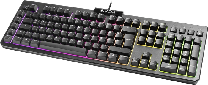 EVGA Z12, LEDs RGB, schwarz, USB, DE