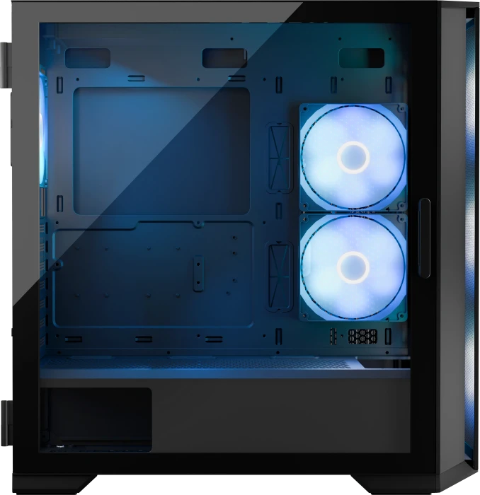 Modecom Horizon ARGB Flow Black, Glasfenster