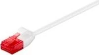 MicroConnect Slim Patchkabel, Cat6, U/UTP, RJ-45/RJ-45, 3m, weiß