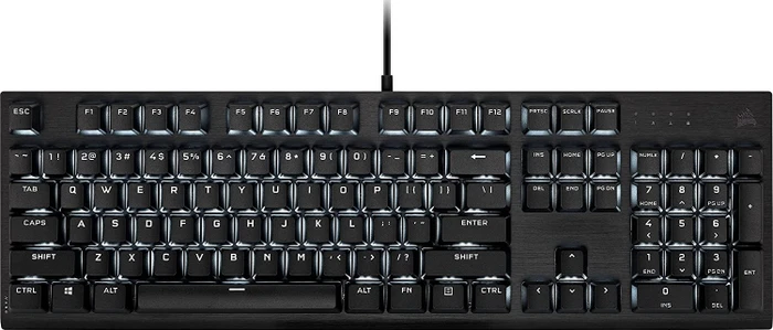 Corsair Pro Keycap Mod Kit, Kunststoff (PBT) Double-Shot, schwarz, 105 Tasten, ISO-DE