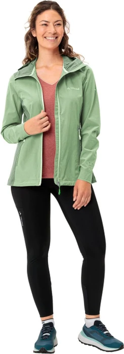 Vaude Neyland Wind Funktionsjacke aloe vera (Damen)