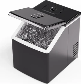 Klarstein Clearcube Eiswürfelbereiter schwarz