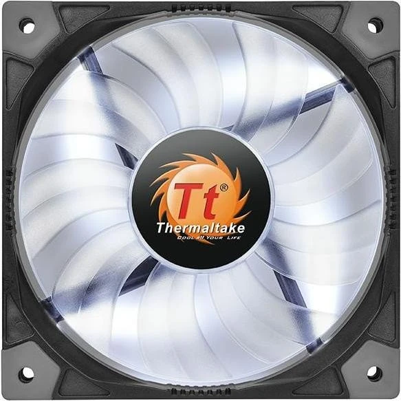Thermaltake Luna 14 Slim LED weiß, 140mm