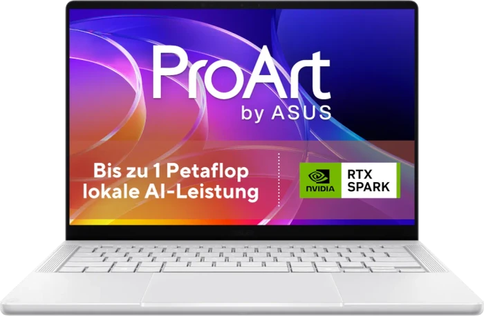 ASUS ProArt P14 H7407BA-SM045W, Neo White, RTX Spark N1X - 6144 Core GPU, 32GB RAM, 1TB SSD, DE