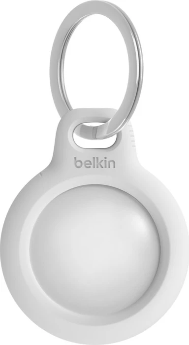 Belkin Secure Holder mit Schlüsselanhänger für Apple AirTag weiß