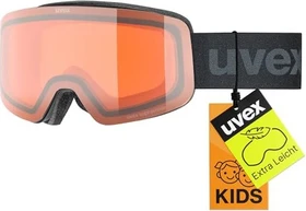 UVEX Pwdr LG black matt/lasergold (Junior)