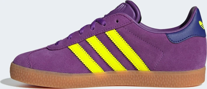 adidas Gazelle active purple/solar yellow/collegiate purple (Junior)