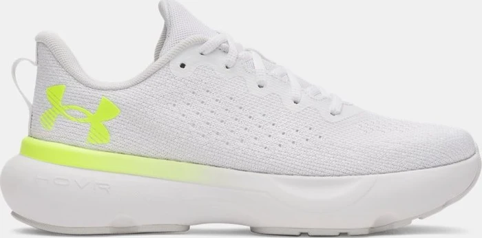 Under Armour Infinite white/distant gray/high vis yellow (Damen)