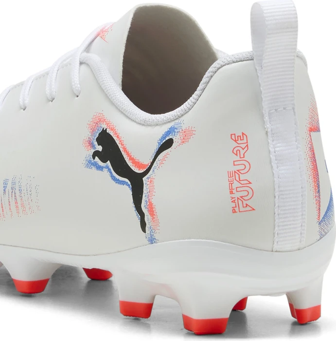 Puma Future 8 Play FG/AG puma white/puma black/glowing red (Junior)