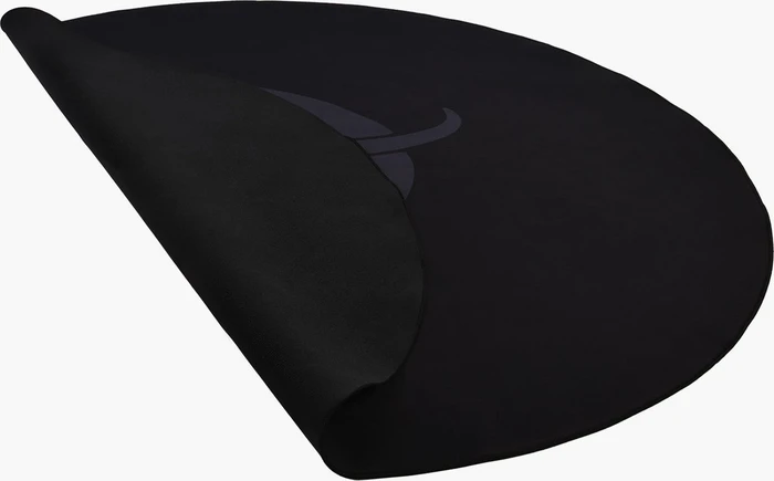Arozzi Zona Bodenschutzmatte, Black Grey, rund, weich