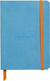 Rhodia Rhodiarama Notizbuch, A6, punktiert, Softcover, türkis, 72 Blatt