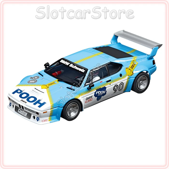 Carrera Digital 124 BMW M1 Procar Sauber Racing No.90 Norisring 1980