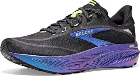 Brooks Ghost 18 black/silver/chameleon (Herren)