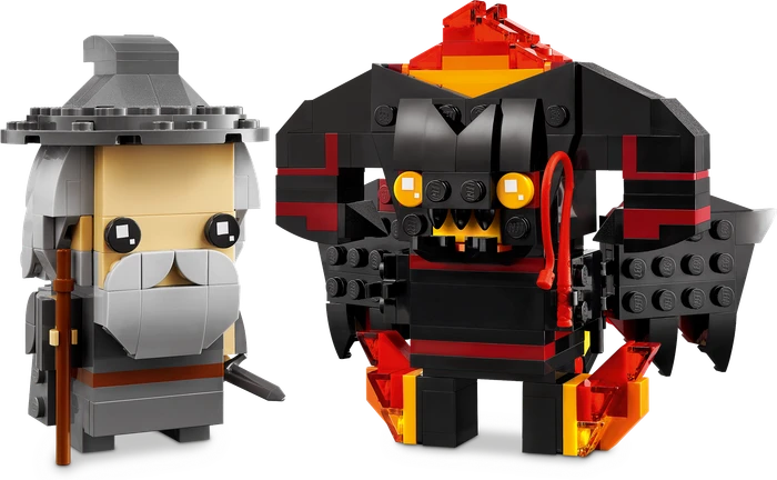 LEGO BrickHeadz - Gandalf der Graue und Balrog
