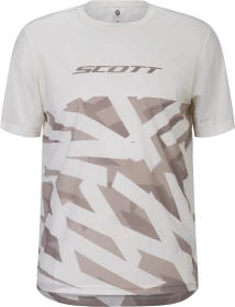 Scott Vertic LT Trikot kurzarm cotton white (Herren)