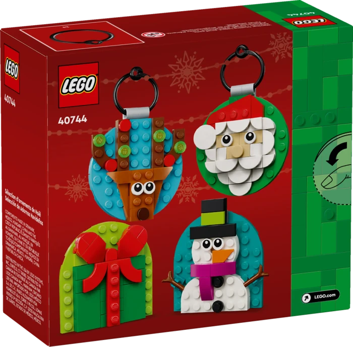 LEGO Verschiedene Christbaumanhänger