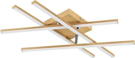 Eglo Lasana 4 50cm 4-flammig hellbraun