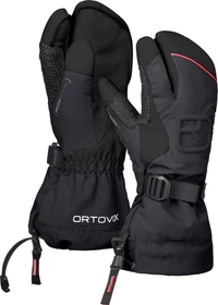 Ortovox Merino Freeride 3-Finger Skihandschuhe black raven (Damen)