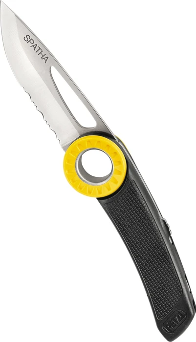 Petzl Spatha Taschenmesser schwarz