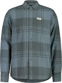 Maloja AblancaM. Hemd langarm shaded sage check (Herren)