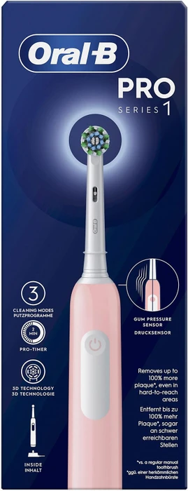 Oral-B PRO Series 1 CrossAction pink